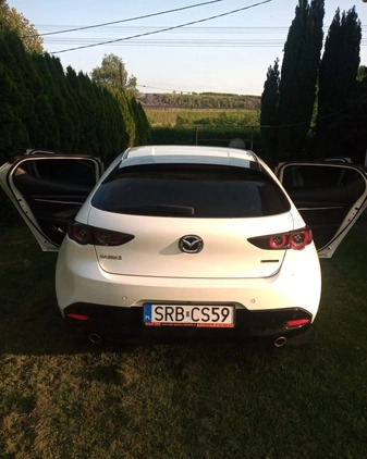 Mazda 3 cena 92900 przebieg: 11000, rok produkcji 2019 z Jordanów małe 16
